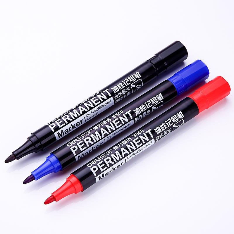 Marker Pen - (Red, Blue, Green, Black)